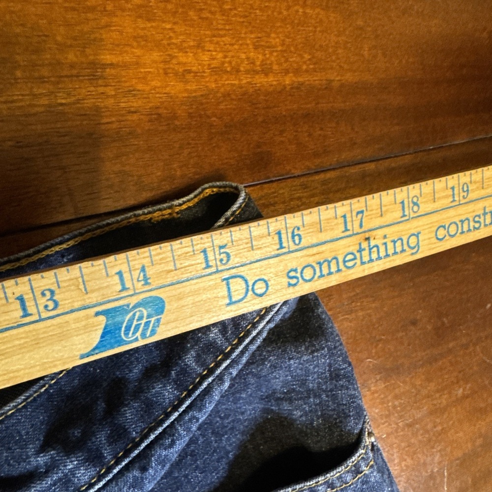 Express Jeans Extreme Flare Womens 11/12R Medium Wash Denim Low Rise Y2K - Picture 4 of 7